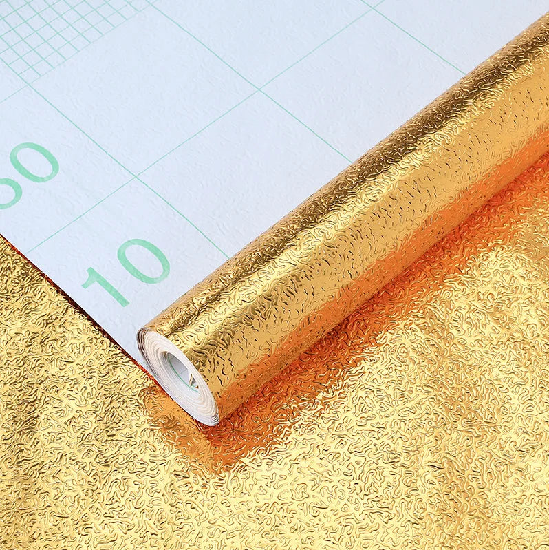 Shiny Green DIY Decorative Film PVC Self Adhesive Wall Paper Qme