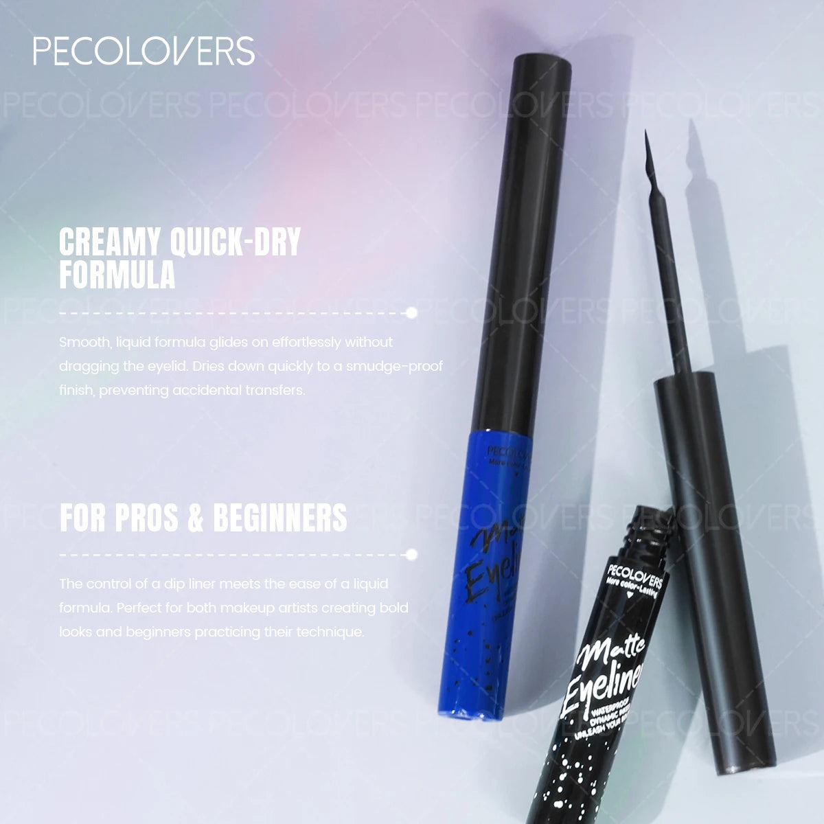 Colorful Matte Dip Liquid Eyeliner Rendering Eye Line Cosmetic Qme