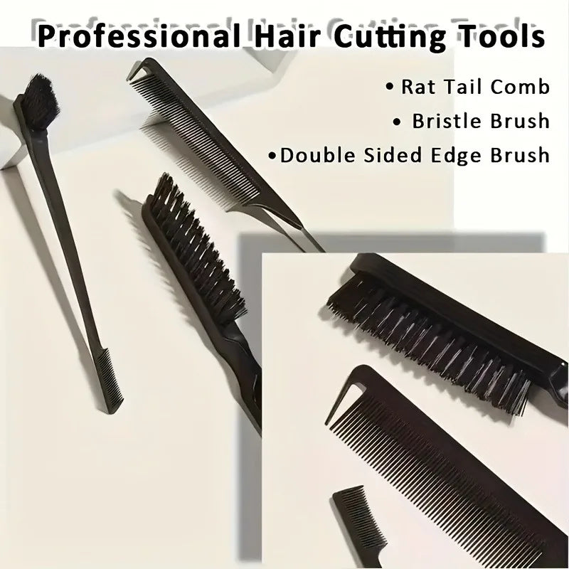 Professional Pointed Tail Comb Anti-static Nylon Bristles Precise Qme