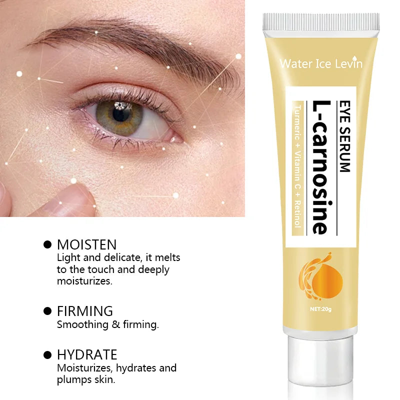 Temporary tight eye eye frost, instant reduce puffiness, dark circles and puffiness, anti-aging fine lines, firming tender eye Qme