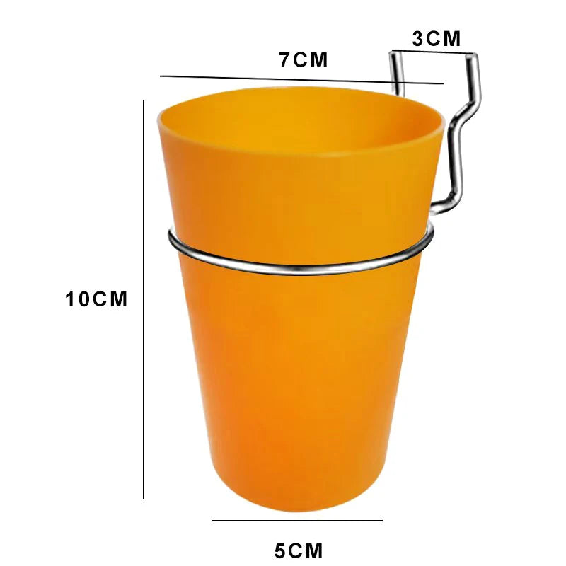 1 Set Pegboard Cup Holder Accessories For Craft Room Hook Baskets Ribbon Organizer Screw Tool For Organizing Accessories Tools Qme Orange