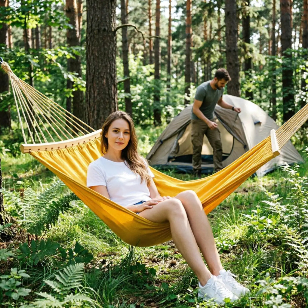 Hammock Spreader 2 Pieces Detachable Wooden Replacements Wood Hammock Spreader Bar For Camping Backyard Patio Garden Rv Balcony Qme