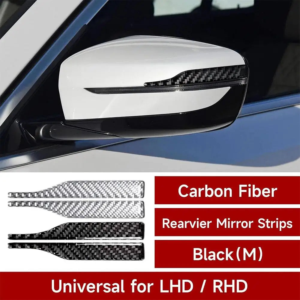 Mirror Car Crash Strips Reflective Strip Auto Anti Scratch Adhesive Qme