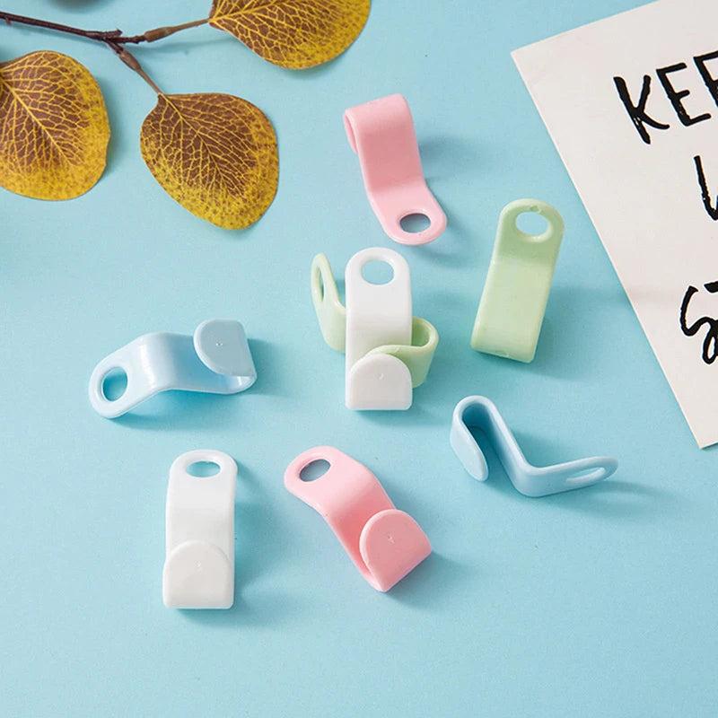 Wardrobe Coat Extender Clips Holder Space Saving Mini Clothes Hanger Qme