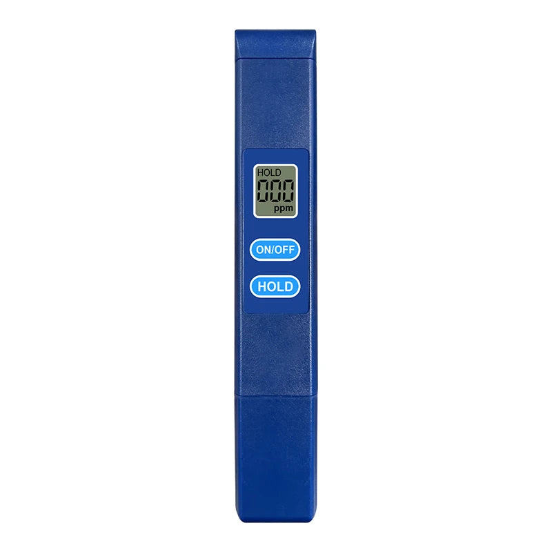 Portable TDS Water Tester Pen 0-999ppm Alloy Probe Detector LCD Qme Blue