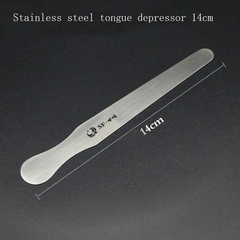 Stainless Steel Tongue Depressor Oral Examination Instrument Qme a