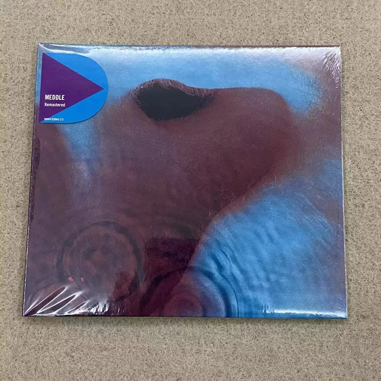 Psychedelic Rock Remastered CD, Album "Meddle", Atmospheric Experimental Arrangement, High-Resolution Remastered Version Qme