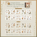 Forest Elf Theme Sticker Book 20 Sheets/Bag for Scrapbooking DIY Collage Material Background Decoration Journal Supplies Qme autumn