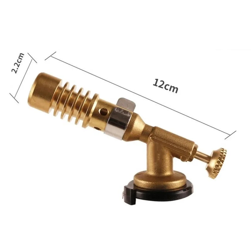 Butane Gas Burner Flame Torch Autoignition Lighter Cooking Soldering Qme