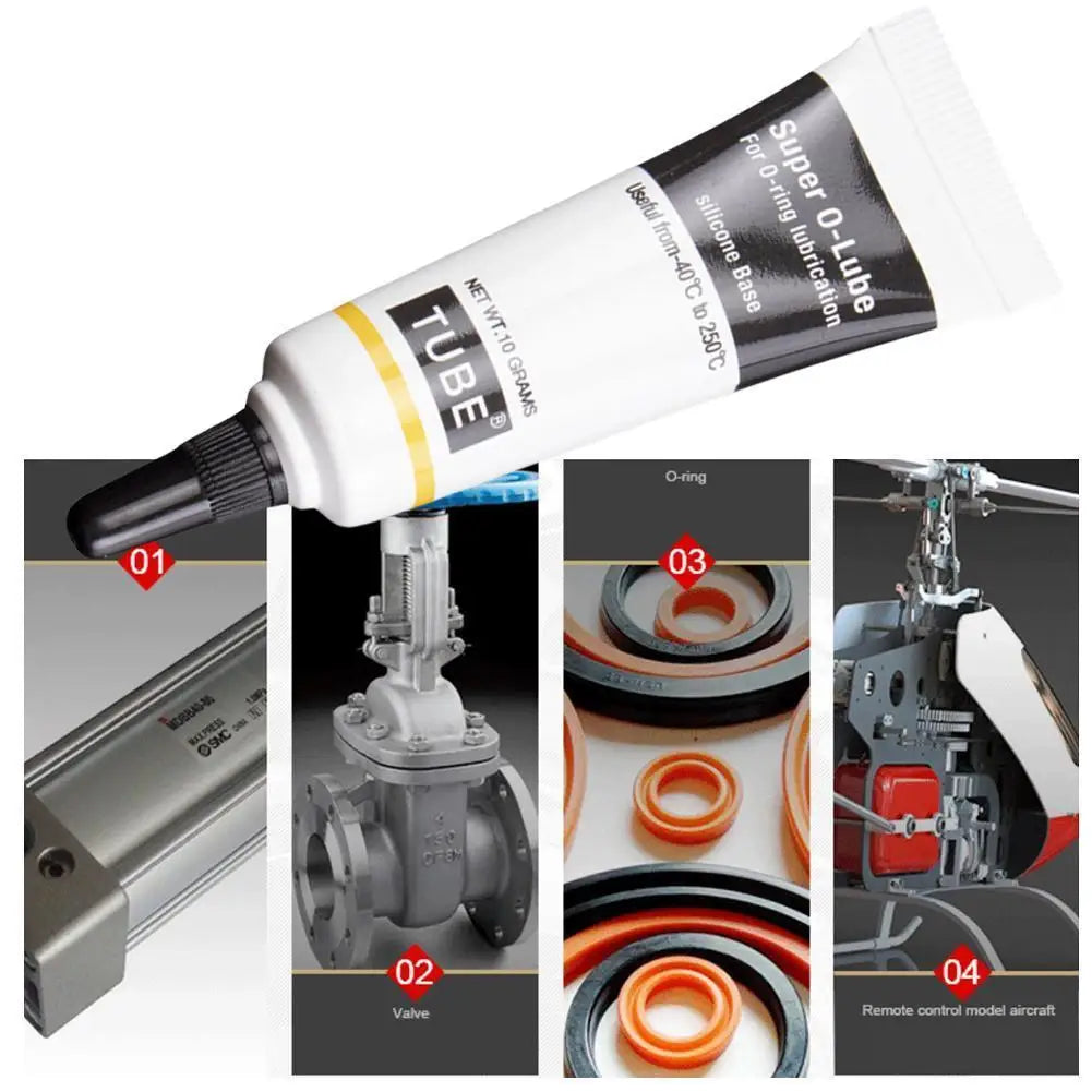 O Type Grease Silicone Grease Lubricant Bearing Lubrication Coffee Machine Lubrication Home Improvement Hardware Qme