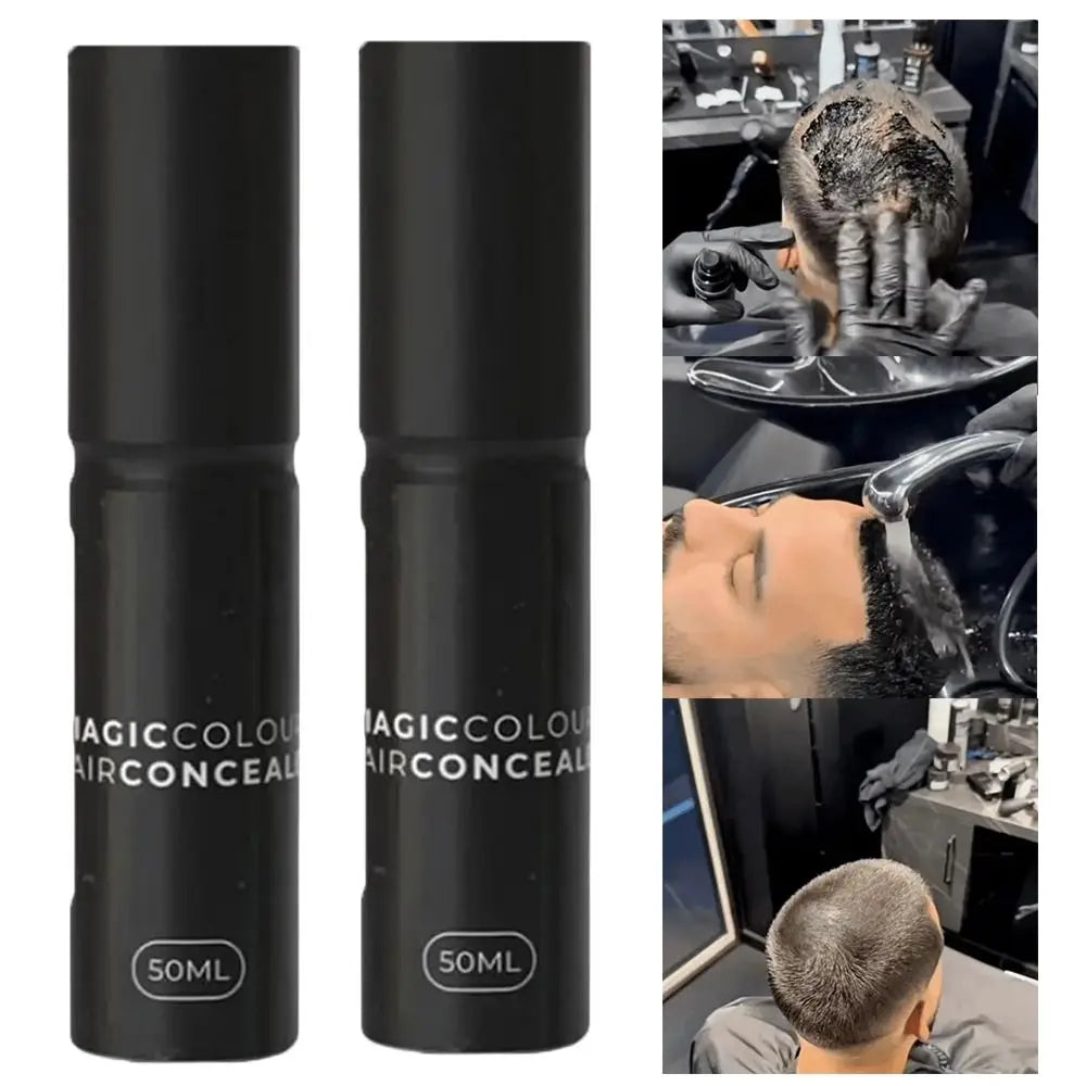50ML Waterproof Hair Concealer Cream Naturally Fuller Confident-Looking Hair Magic Color Hair Concealer Sweatproof Qme