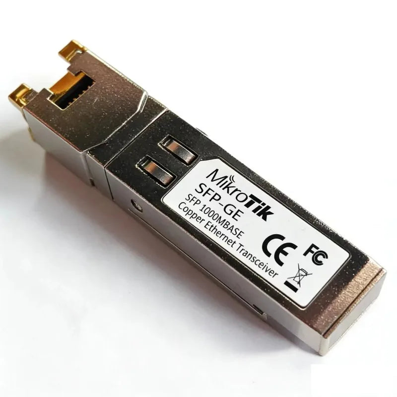 1PCS Gigabit RJ45 Ethernet Media Converter GLC-T SFP-GE-T Fiber to Copper Module for Juniper Qme
