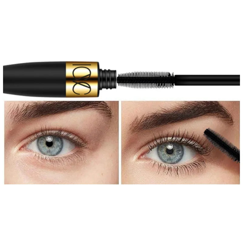 Fiber Mascara Thick Curly Waterproof Sweat-proof Long-lasting Qme 01