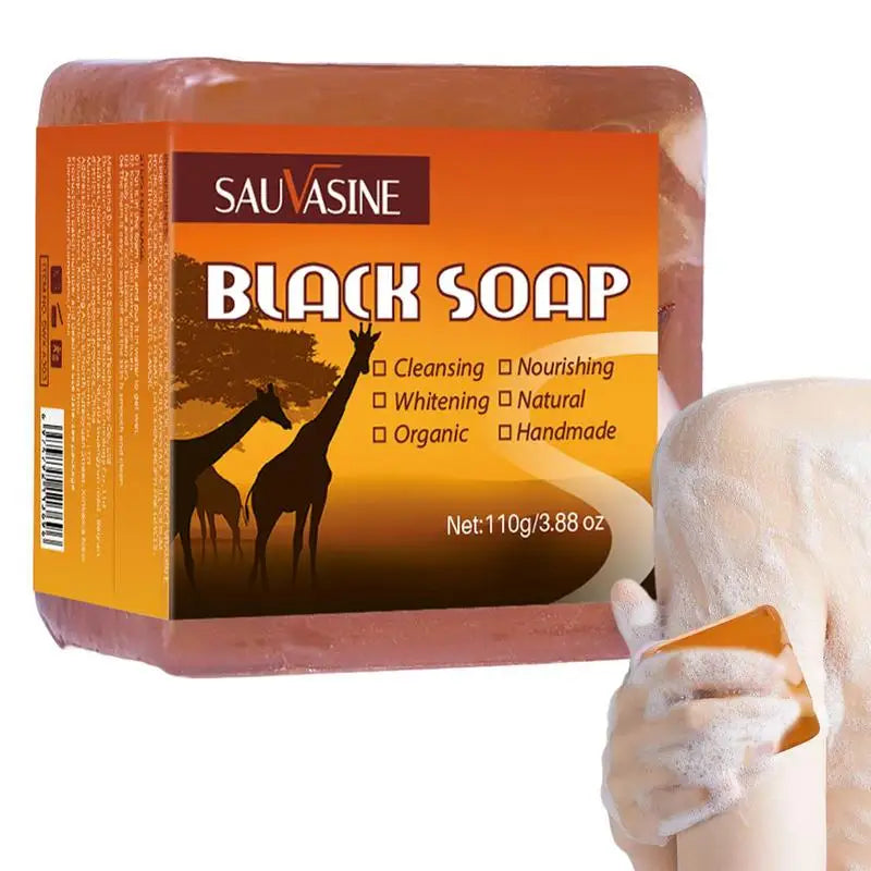 Dark Black Skin Cleansing Lightening Soap Organic Handmade African Qme