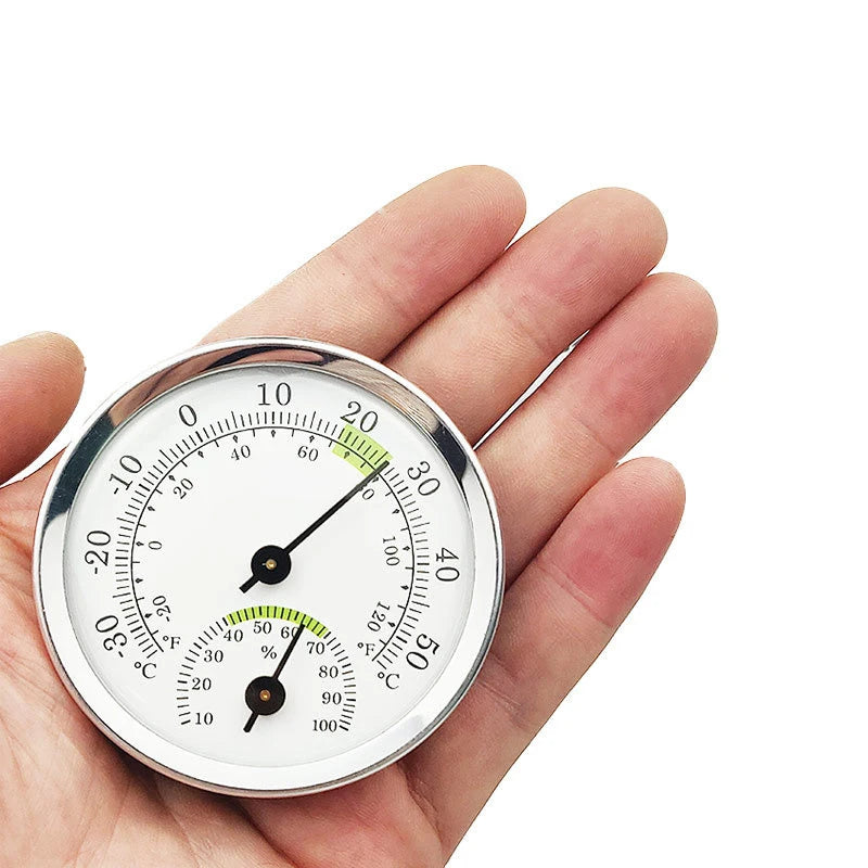 Mini Pointer Thermometer Hygrometer Indoor Room Electronic Qme