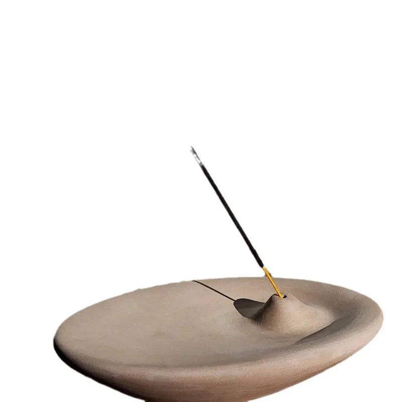 Incense Burner Modern Simple Plug-in Tray Home Yoga Meditation Qme