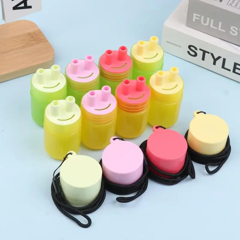 Herbal Inhalant Inhaler Accessory Two Nostrils Sticks Tubes Cap Qme