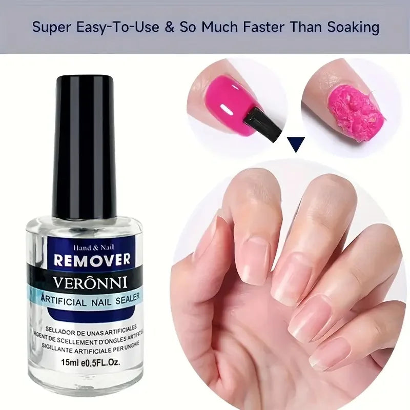 Crack-free Nail Glue Remover Non-damaging Cuticle Oil Clean Without Qme