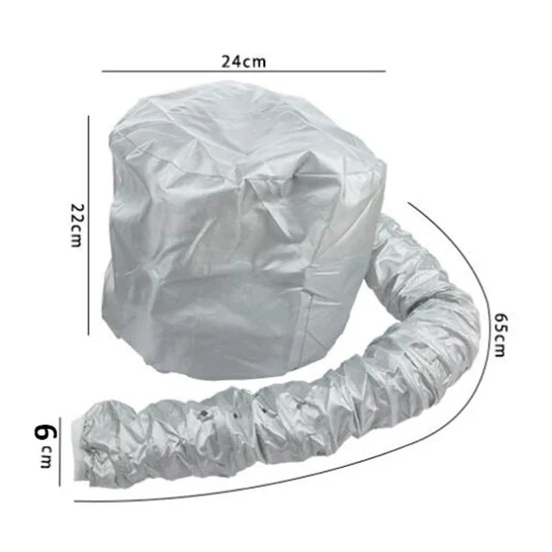 Portable Hair Bonnet Dryer Cap Gorro Secador Touca Difusora Steamer Qme