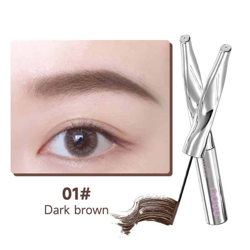 Long-Lasting Eyebrow Tinting Cream, Quick-Drying, Stain-Resistant, Non-Caking, Natural 3d Eyebrows Qme 01