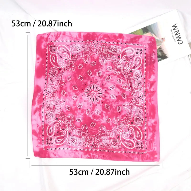 Fashion Unisex Men Women Bandana Hairband Cowboy Mens Biker Sports Qme