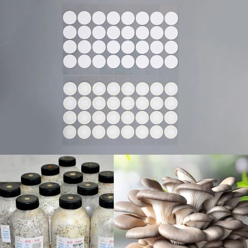 Hydrophobic Breathable Membrane Mushroom Cultivation Wide Mout32Pcs Qme