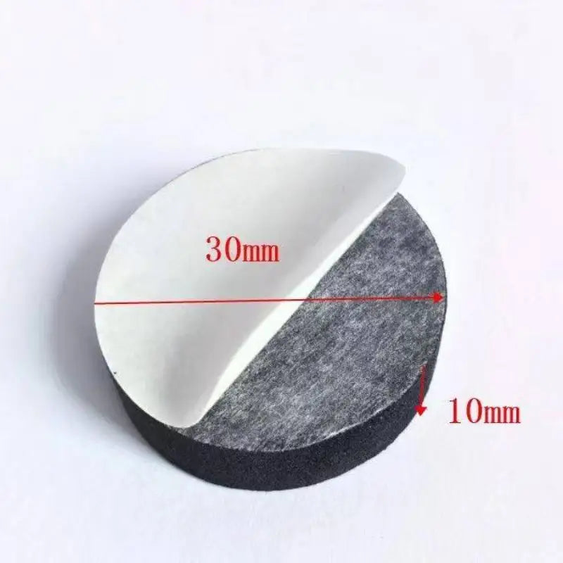 4 Self-adhesive EVA Speaker Shock Absorbing Foot Mat Anti-slip Noise Qme