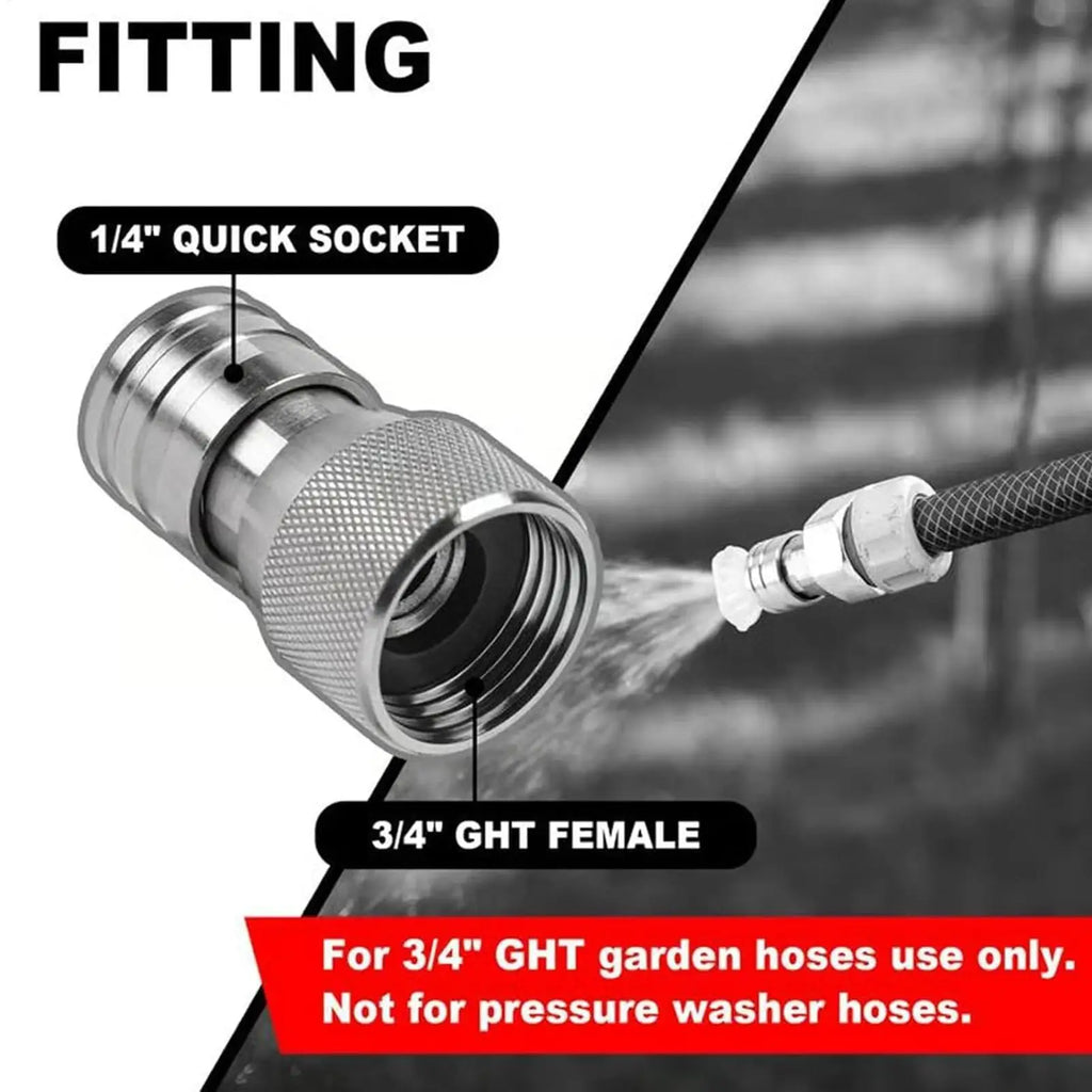 Pressure Nozzle 7-In-1 Adjustable Heavy Duty Cleaning Too Adapter Qme