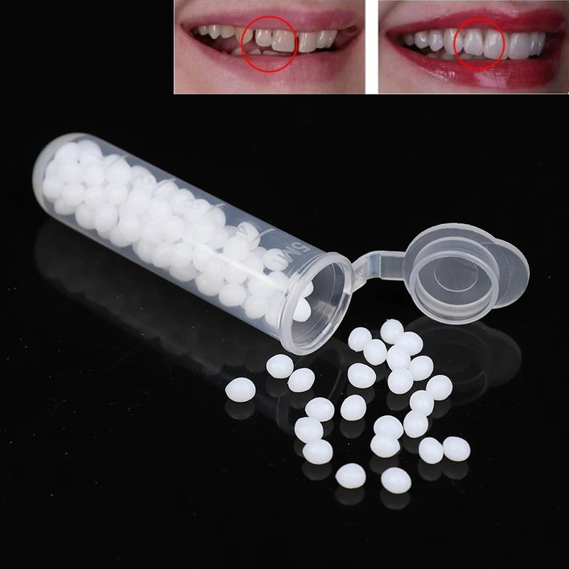 Teeth Gaps False Solid Glue Temporary Fake Tooth Fangs Dentures Props Qme Default Title
