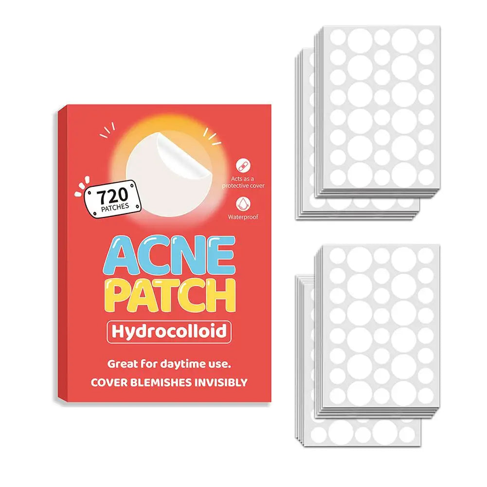 Invisible Hydrocolloid Patches For Covering Zits And Blemishes, Acne Pimple Patches For Face Spot Stickers For All Skin Types Qme D CN