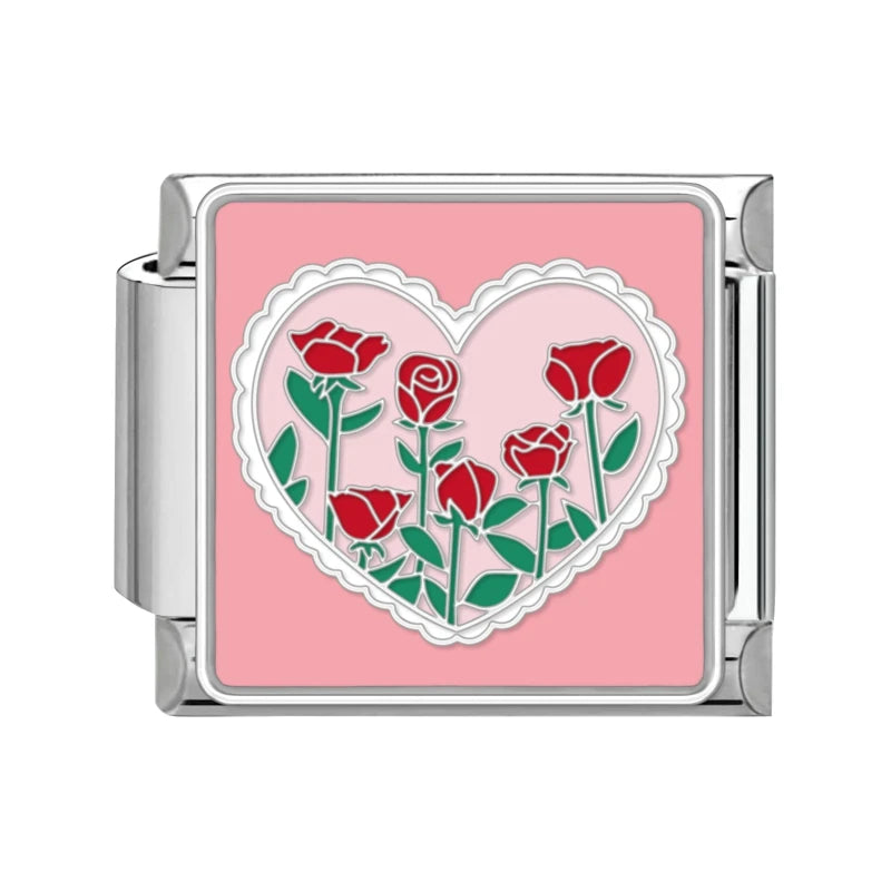 Drop Shipping 2026 Romantic Dreamy Moon Flower Sea Italian Charm