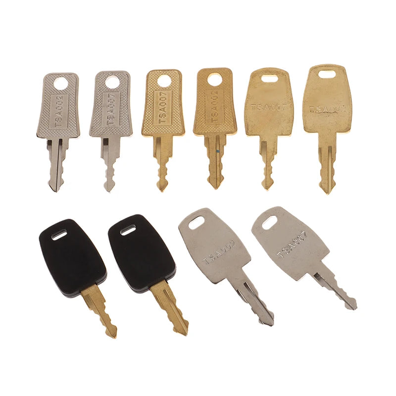 1Pc Multifunctional TSA002 007 Master Key Bag For Luggage Suitcase Customs TSA Lock Luggage Key Repair Luggage Key Accessories. Qme