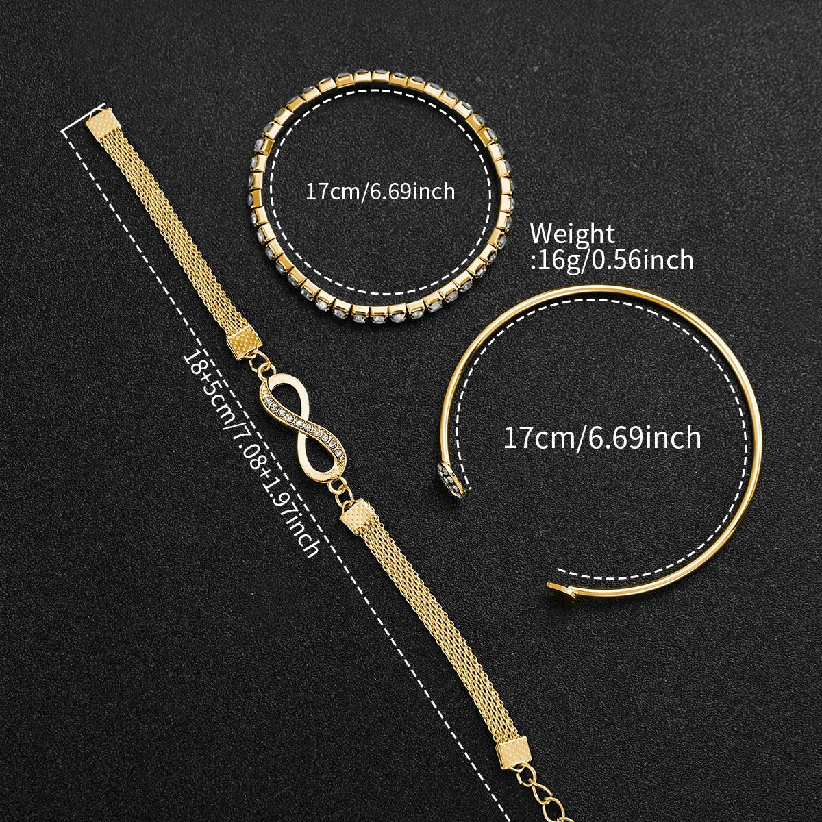 4 Pcs Women's Watches Fashion Small Dial Ladies Quartz Watch Gold Band Steel Wrist Watches Bracelets Set Watch Mujer Qme