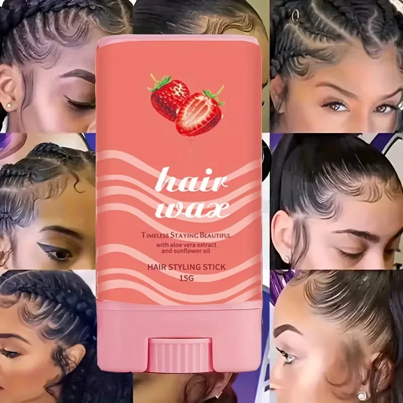 Solid Hair Wax Gel Long-lasting Hold Moisturizing Flexible Styling Qme