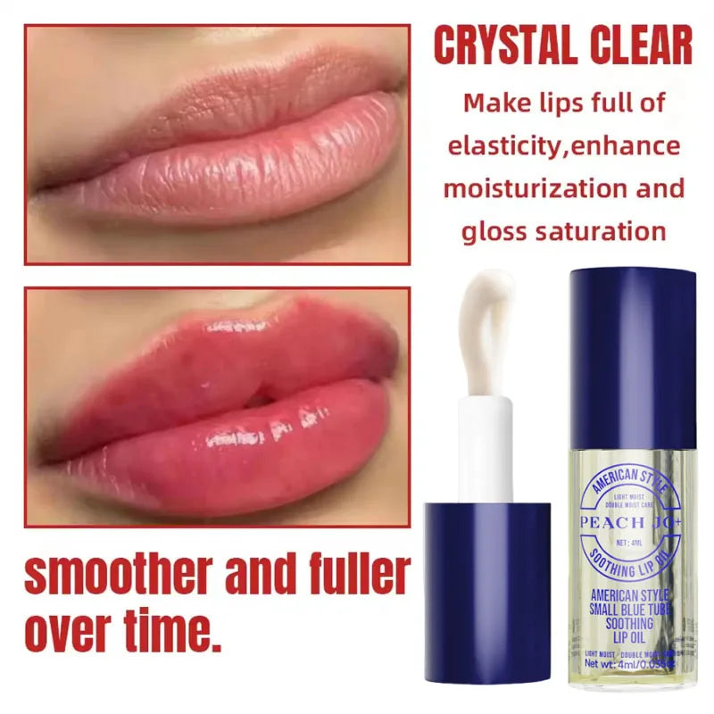 Instant Volumising Lip Plumper Oil Lip Enhancer Lip Gloss Plumping Serum Moisturizing Anti-Wrinkle Lipstick Sexy Lip Care Makeup Qme