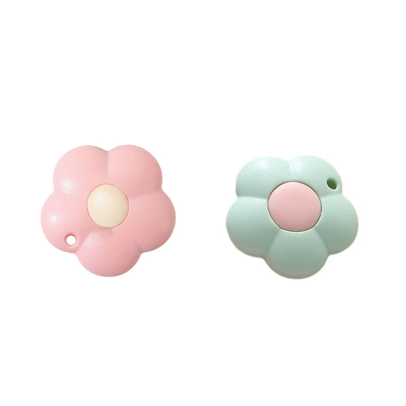 1-3pcs Cuter Mini Flowers Utility Knife Box Knife Paper Cutter Letter Opener Art Paper Cutter Kawaii Stationery Qme 1pink 1green