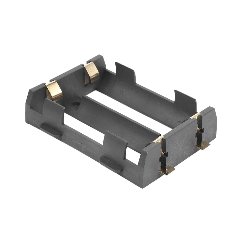A02F-20Pcs/Lot 2 X 26650 Battery Holder SMD With Bronze Pins 26650 Battery Storage Box TBH-26650-2C-SMT Qme