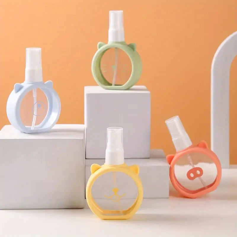 Disinfection Alcohol Fine Makeup Bottle Cute Silicone Cover Perfume Qme