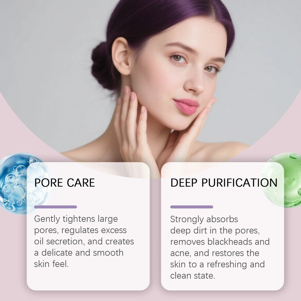 Centella Asiatica Mud Stick Mask Deep Cleansing Pore Minimizer Blackhead Removal Brightening Hydrating Soothing Facial Care Mask Qme