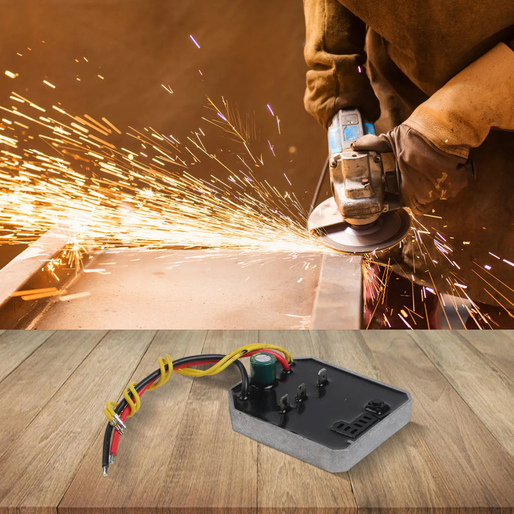 60A 21V Brushless Lithium Electric Angle Grinder Control Board Controller Driver Motherboard Power Tool Accessories Parts Qme Default Title