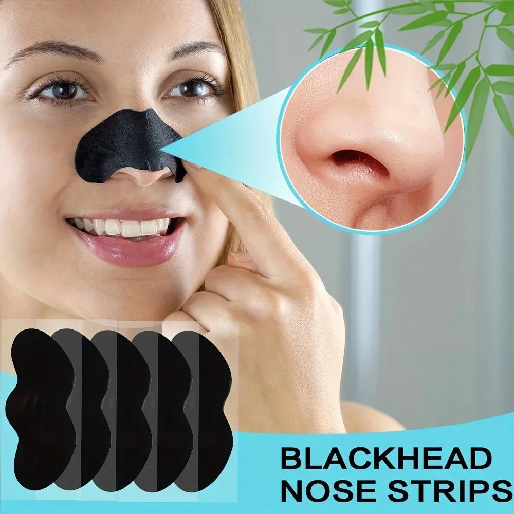 Blackhead Removal Nose Patch Sticker Deep Cleansing Pores Shrinking Qme