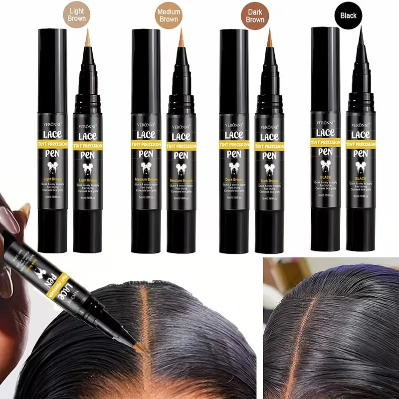 Wig Lace Headgear Dyeing Pens Used Coloring Complementary Qme