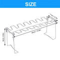 Chicken Leg Wing Rack Grill Smoker Oven Easy Use 14 Slots Drumstick Qme 1pc