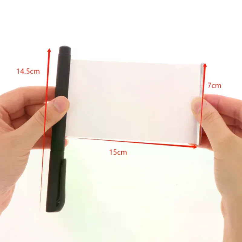 Hidden Writable Pull Paper Pen Easy Use Secret Information Writing Qme