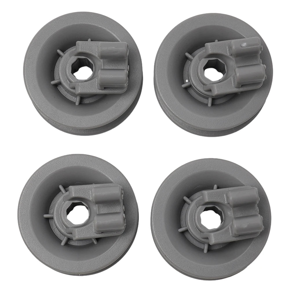4Pcs Basket Roll For Dishwasher Top Basket UNIVERSAL For Bosch For Siemens 611666 Home Dishwasher Wheel Roller Accessories Qme