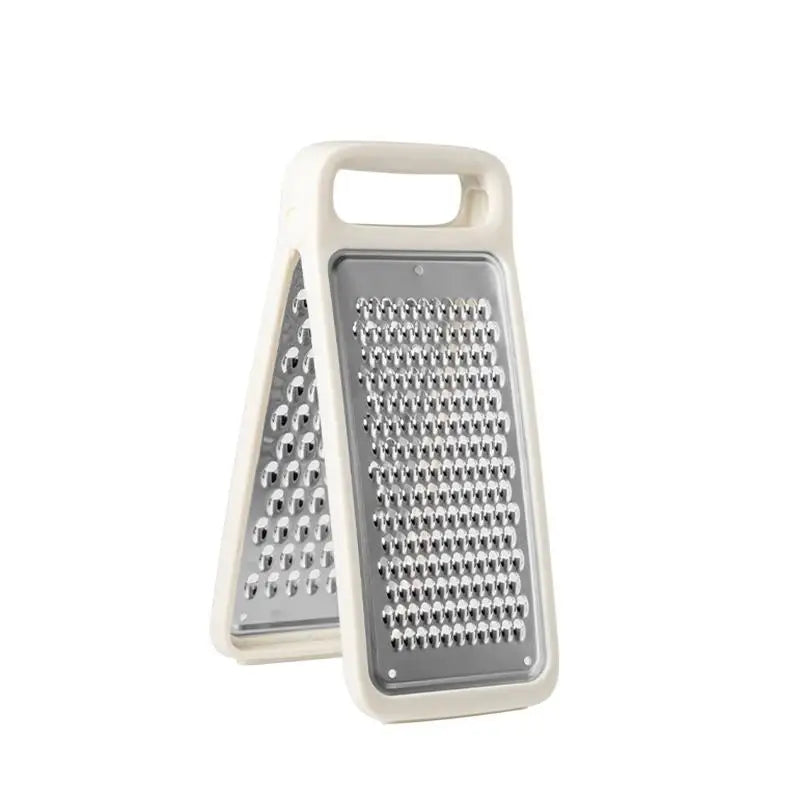 Foldable Double-sided Stainless Steel Vegetable Cutter Kitchen Qme White