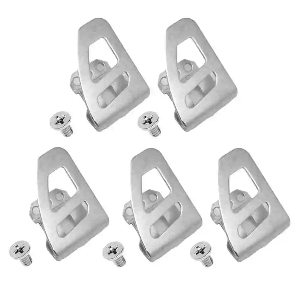 Electric Drill Belt Clip Hooks with Screw For Milwaukee Drills Impact Drivers Wrenches Belt Clip Hook Power Tools Accessories Qme 5pcs