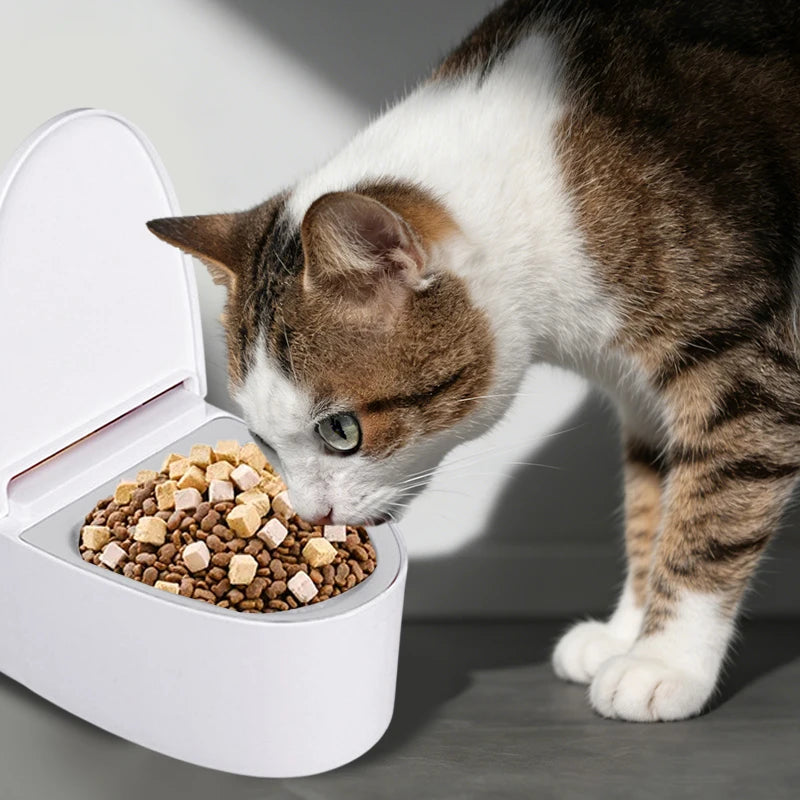 Cat Dog Small Funny Bowl Dogs Cats Hilarious Gravity Toilet Water Qme
