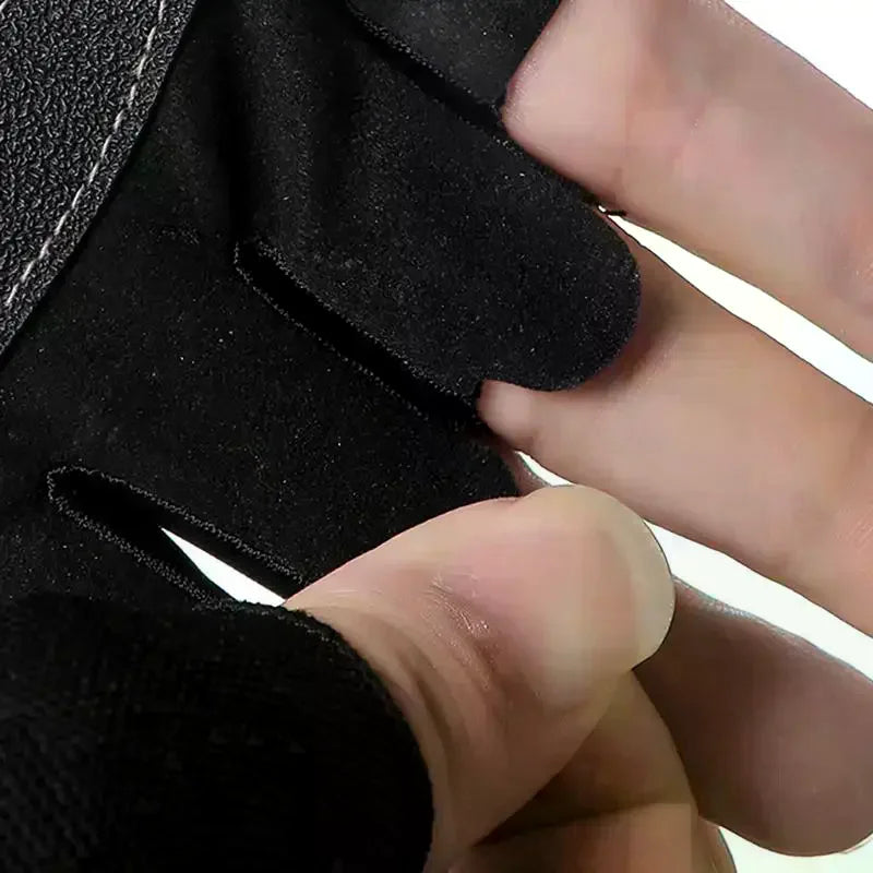 Outdoor Sports Protective Half Finger Gloves Men Women Universal Open Qme
