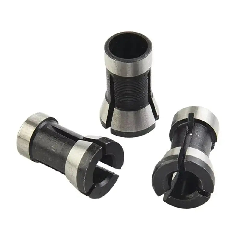 A02F-8Pcs 6Mm 8Mm 6.35Mm Electric Router Milling Cutter Collet Chuck M15 Screw Nut For Trimming Engraving Machines Qme